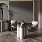 Modern Style Round Dining Table 3 Legs Dining Room Collection for Indoor Light Brown Without Chairs Clearhalo ' dining_table' 'Dining Tables & Seating' 'Dining Tables' 'furn' 'furn_dining_table' 'Furniture' 'furniture_dining_table' 'Kitchen & Dining Furniture' 'kitchen&dining_furn' 'kitchen' 'kitchen_dining_table' 3703849