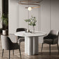 Modern Style Round Dining Table 3 Legs Dining Room Collection for Indoor White Without Chairs Clearhalo ' dining_table' 'Dining Tables & Seating' 'Dining Tables' 'furn' 'furn_dining_table' 'Furniture' 'furniture_dining_table' 'Kitchen & Dining Furniture' 'kitchen&dining_furn' 'kitchen' 'kitchen_dining_table' 3703850