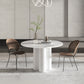 Modern Style Round Dining Table 3 Legs Dining Room Collection for Indoor Clearhalo ' dining_table' 'Dining Tables & Seating' 'Dining Tables' 'furn' 'furn_dining_table' 'Furniture' 'furniture_dining_table' 'Kitchen & Dining Furniture' 'kitchen&dining_furn' 'kitchen' 'kitchen_dining_table' 3703853