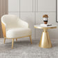 Contemporary Style Round Pedestal Dining Table Stone Furniture for Dining Room Clearhalo ' dining_table' 'Dining Tables & Seating' 'Dining Tables' 'furn' 'furn_dining_table' 'Furniture' 'furniture_dining_table' 'Kitchen & Dining Furniture' 'kitchen&dining_furn' 'kitchen' 'kitchen_dining_table' 3703868
