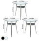 Modern Round Dining Room Table Tempered Glass Table with 3 Legs for Dining Room Clearhalo ' dining_table' 'Dining Tables & Seating' 'Dining Tables' 'furn' 'furn_dining_table' 'Furniture' 'furniture_dining_table' 'Kitchen & Dining Furniture' 'kitchen&dining_furn' 'kitchen' 'kitchen_dining_table' 3703891