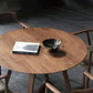 Round Wood Dining Table Reclaimed Oak Table in Brown with Double Pedestal Clearhalo ' dining_table' 'Dining Tables & Seating' 'Dining Tables' 'furn' 'furn_dining_table' 'Furniture' 'furniture_dining_table' 'Kitchen & Dining Furniture' 'kitchen&dining_furn' 'kitchen' 'kitchen_dining_table' 3703897