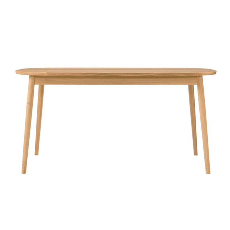 Simplicity Kitchen Solid Wood Dining Table Oval Shape Dining Table with 4 Legs Base Without Chairs Clearhalo ' dining_table' 'Dining Tables & Seating' 'Dining Tables' 'furn' 'furn_dining_table' 'Furniture' 'furniture_dining_table' 'Kitchen & Dining Furniture' 'kitchen&dining_furn' 'kitchen' 'kitchen_dining_table' 3703916