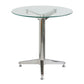 Round Tripod Dining Site Table Contemporary Tempered Glass Dinette Table Clear Without Chairs Clearhalo ' dining_table' 'Dining Tables & Seating' 'Dining Tables' 'furn' 'furn_dining_table' 'Furniture' 'furniture_dining_table' 'Kitchen & Dining Furniture' 'kitchen&dining_furn' 'kitchen' 'kitchen_dining_table' 3703937