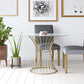Modern Style Tempered Glass Dining Table Single Pedestal Base Round Table Clearhalo ' dining_table' 'Dining Tables & Seating' 'Dining Tables' 'furn' 'furn_dining_table' 'Furniture' 'furniture_dining_table' 'Kitchen & Dining Furniture' 'kitchen&dining_furn' 'kitchen' 'kitchen_dining_table' 3703978
