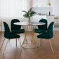 Modern Style Tempered Glass Dining Table Single Pedestal Base Round Table Clearhalo ' dining_table' 'Dining Tables & Seating' 'Dining Tables' 'furn' 'furn_dining_table' 'Furniture' 'furniture_dining_table' 'Kitchen & Dining Furniture' 'kitchen&dining_furn' 'kitchen' 'kitchen_dining_table' 3703980