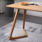 Rectangle White Oak Solid Wood Table Modern Dining Table Double Pedestal for Restaurant Clearhalo ' dining_table' 'Dining Tables & Seating' 'Dining Tables' 'furn' 'furn_dining_table' 'Furniture' 'furniture_dining_table' 'Kitchen & Dining Furniture' 'kitchen&dining_furn' 'kitchen' 'kitchen_dining_table' 3704019