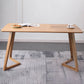 Rectangle White Oak Solid Wood Table Modern Dining Table Double Pedestal for Restaurant Clearhalo ' dining_table' 'Dining Tables & Seating' 'Dining Tables' 'furn' 'furn_dining_table' 'Furniture' 'furniture_dining_table' 'Kitchen & Dining Furniture' 'kitchen&dining_furn' 'kitchen' 'kitchen_dining_table' 3704021