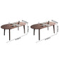 Simple Style Dining Table Solid Wood Oval 4 Legs Base Table for Kitchen and Home Clearhalo ' dining_table' 'Dining Tables & Seating' 'Dining Tables' 'furn' 'furn_dining_table' 'Furniture' 'furniture_dining_table' 'Kitchen & Dining Furniture' 'kitchen&dining_furn' 'kitchen' 'kitchen_dining_table' 3704052