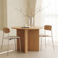 Contemporary Round Dining Table Pine Solid Wood Furniture for Dining Room Clearhalo ' dining_table' 'Dining Tables & Seating' 'Dining Tables' 'furn' 'furn_dining_table' 'Furniture' 'furniture_dining_table' 'Kitchen & Dining Furniture' 'kitchen&dining_furn' 'kitchen' 'kitchen_dining_table' 3704081