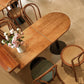 Round Casual Dining Table Wood Color Fixed Table of Pinewood Solid Wood Clearhalo ' dining_table' 'Dining Tables & Seating' 'Dining Tables' 'furn' 'furn_dining_table' 'Furniture' 'furniture_dining_table' 'Kitchen & Dining Furniture' 'kitchen&dining_furn' 'kitchen' 'kitchen_dining_table' 3704089