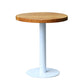 Round Casual Dining Table Wood Color Fixed Table of Pinewood Solid Wood Round White Clearhalo ' dining_table' 'Dining Tables & Seating' 'Dining Tables' 'furn' 'furn_dining_table' 'Furniture' 'furniture_dining_table' 'Kitchen & Dining Furniture' 'kitchen&dining_furn' 'kitchen' 'kitchen_dining_table' 3704090