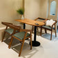 Round Casual Dining Table Wood Color Fixed Table of Pinewood Solid Wood Clearhalo ' dining_table' 'Dining Tables & Seating' 'Dining Tables' 'furn' 'furn_dining_table' 'Furniture' 'furniture_dining_table' 'Kitchen & Dining Furniture' 'kitchen&dining_furn' 'kitchen' 'kitchen_dining_table' 3704094