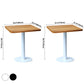 Round Casual Dining Table Wood Color Fixed Table of Pinewood Solid Wood Clearhalo ' dining_table' 'Dining Tables & Seating' 'Dining Tables' 'furn' 'furn_dining_table' 'Furniture' 'furniture_dining_table' 'Kitchen & Dining Furniture' 'kitchen&dining_furn' 'kitchen' 'kitchen_dining_table' 3704104