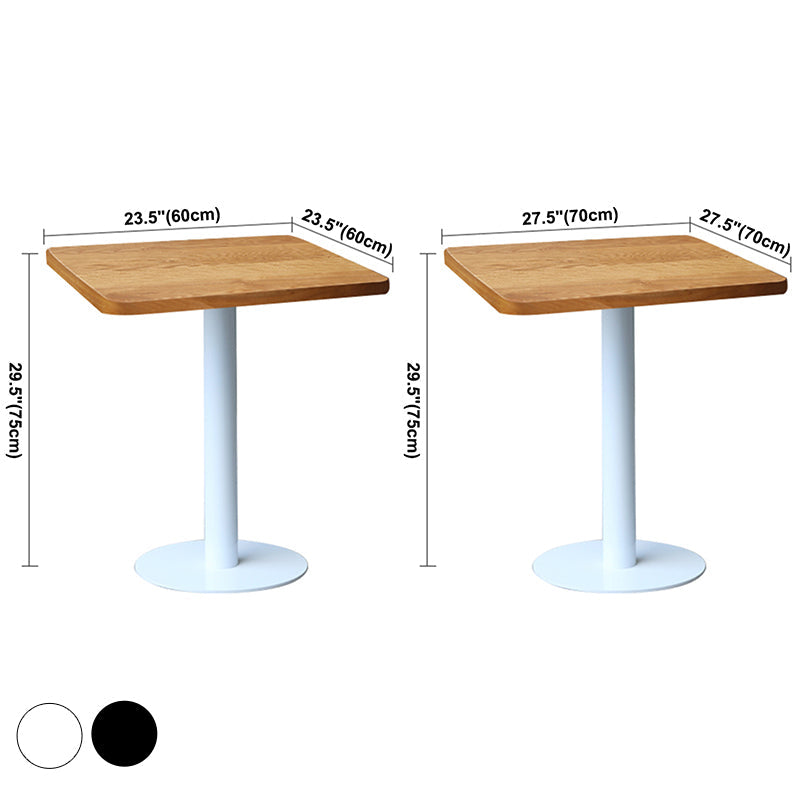 Round Casual Dining Table Wood Color Fixed Table of Pinewood Solid Wood Clearhalo ' dining_table' 'Dining Tables & Seating' 'Dining Tables' 'furn' 'furn_dining_table' 'Furniture' 'furniture_dining_table' 'Kitchen & Dining Furniture' 'kitchen&dining_furn' 'kitchen' 'kitchen_dining_table' 3704104