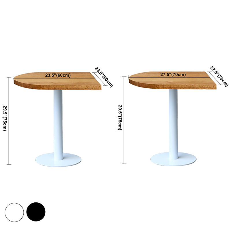 Round Casual Dining Table Wood Color Fixed Table of Pinewood Solid Wood Clearhalo ' dining_table' 'Dining Tables & Seating' 'Dining Tables' 'furn' 'furn_dining_table' 'Furniture' 'furniture_dining_table' 'Kitchen & Dining Furniture' 'kitchen&dining_furn' 'kitchen' 'kitchen_dining_table' 3704105