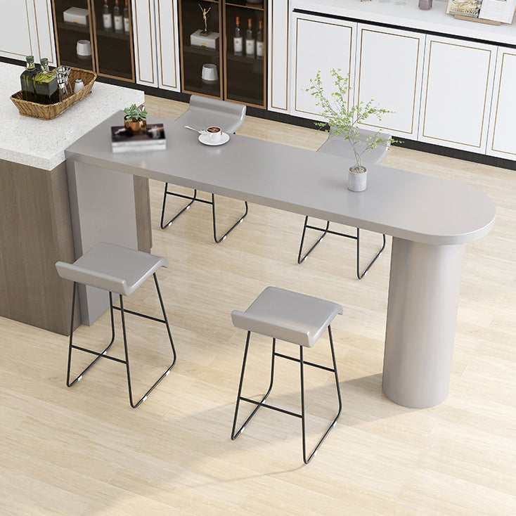 Contemporary Dining Table Pine Solid Wood Table with Double Pedestal for Dining Room Clearhalo ' dining_table' 'Dining Tables & Seating' 'Dining Tables' 'furn' 'furn_dining_table' 'Furniture' 'furniture_dining_table' 'Kitchen & Dining Furniture' 'kitchen&dining_furn' 'kitchen' 'kitchen_dining_table' 3704107