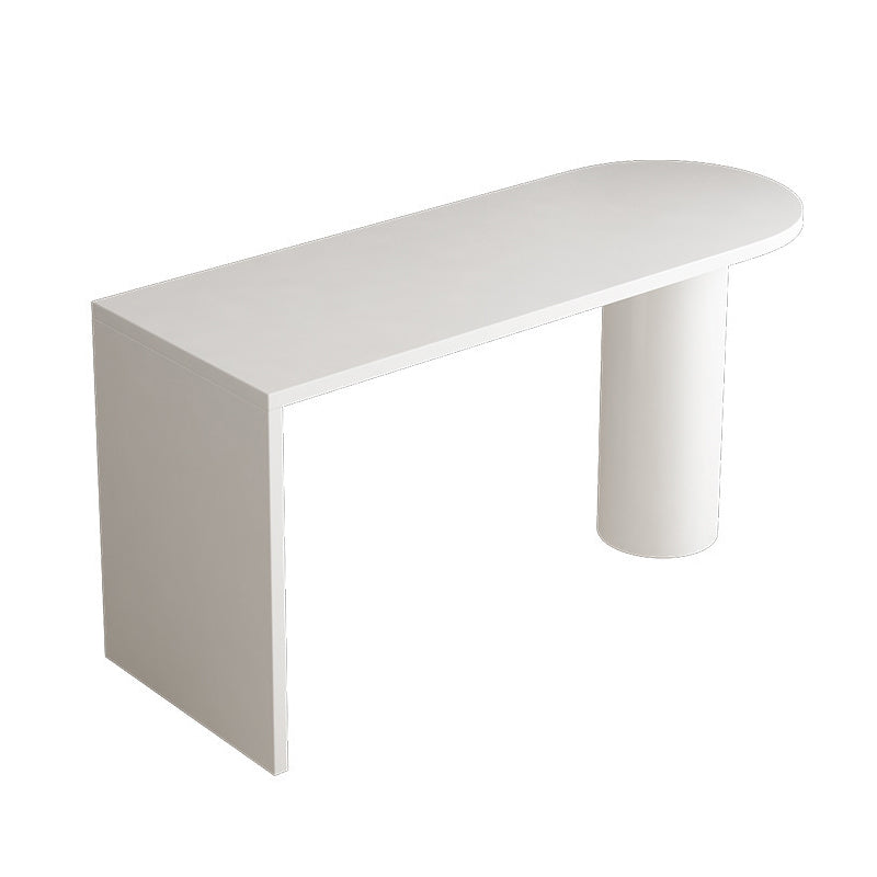 Contemporary Dining Table Pine Solid Wood Table with Double Pedestal for Dining Room White Without Chairs Clearhalo ' dining_table' 'Dining Tables & Seating' 'Dining Tables' 'furn' 'furn_dining_table' 'Furniture' 'furniture_dining_table' 'Kitchen & Dining Furniture' 'kitchen&dining_furn' 'kitchen' 'kitchen_dining_table' 3704109