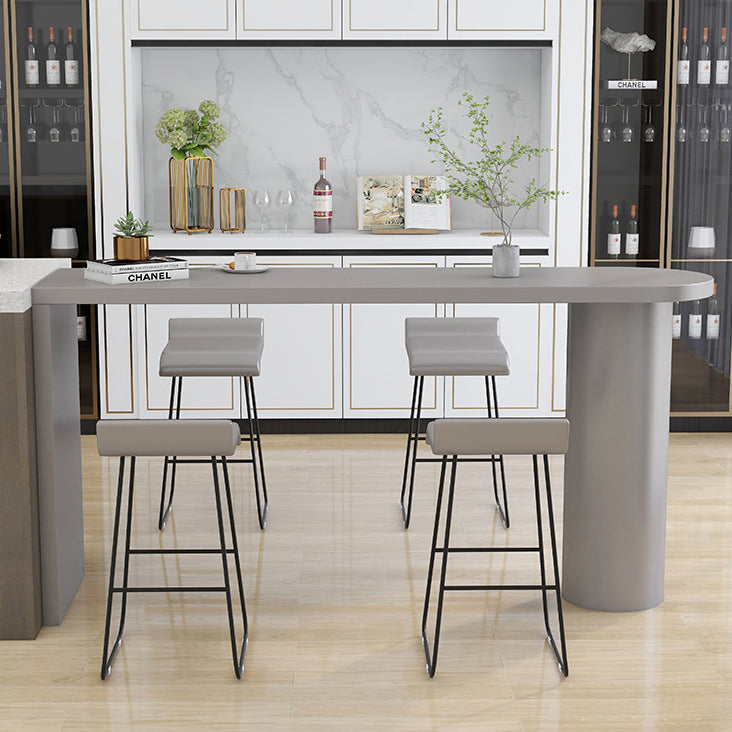 Contemporary Dining Table Pine Solid Wood Table with Double Pedestal for Dining Room Clearhalo ' dining_table' 'Dining Tables & Seating' 'Dining Tables' 'furn' 'furn_dining_table' 'Furniture' 'furniture_dining_table' 'Kitchen & Dining Furniture' 'kitchen&dining_furn' 'kitchen' 'kitchen_dining_table' 3704123