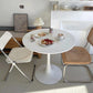 Simple Style Home Solid Wood Dining Table Round Shape Table with Tulip Base Clearhalo ' dining_table' 'Dining Tables & Seating' 'Dining Tables' 'furn' 'furn_dining_table' 'Furniture' 'furniture_dining_table' 'Kitchen & Dining Furniture' 'kitchen&dining_furn' 'kitchen' 'kitchen_dining_table' 3704137