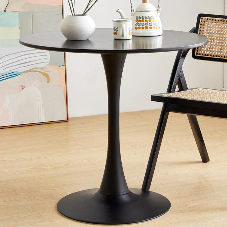 Simple Style Home Solid Wood Dining Table Round Shape Table with Tulip Base Clearhalo ' dining_table' 'Dining Tables & Seating' 'Dining Tables' 'furn' 'furn_dining_table' 'Furniture' 'furniture_dining_table' 'Kitchen & Dining Furniture' 'kitchen&dining_furn' 'kitchen' 'kitchen_dining_table' 3704143