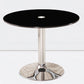 Modern Round Dining Room Table Tempered Glass Table with Tulip Base for Dining Room Clearhalo ' dining_table' 'Dining Tables & Seating' 'Dining Tables' 'furn' 'furn_dining_table' 'Furniture' 'furniture_dining_table' 'Kitchen & Dining Furniture' 'kitchen&dining_furn' 'kitchen' 'kitchen_dining_table' 3704222