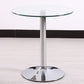 Modern Round Dining Room Table Tempered Glass Table with Tulip Base for Dining Room Clearhalo ' dining_table' 'Dining Tables & Seating' 'Dining Tables' 'furn' 'furn_dining_table' 'Furniture' 'furniture_dining_table' 'Kitchen & Dining Furniture' 'kitchen&dining_furn' 'kitchen' 'kitchen_dining_table' 3704234