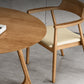 Round Pedestal Dining Site Table Contemporary Furniture with Pine Solid Wood Clearhalo ' dining_table' 'Dining Tables & Seating' 'Dining Tables' 'furn' 'furn_dining_table' 'Furniture' 'furniture_dining_table' 'Kitchen & Dining Furniture' 'kitchen&dining_furn' 'kitchen' 'kitchen_dining_table' 3704346