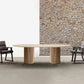 Round Wood Color Dining Table Pine Solid Wood Table Modern with Double Pedestal Clearhalo ' dining_table' 'Dining Tables & Seating' 'Dining Tables' 'furn' 'furn_dining_table' 'Furniture' 'furniture_dining_table' 'Kitchen & Dining Furniture' 'kitchen&dining_furn' 'kitchen' 'kitchen_dining_table' 3704355