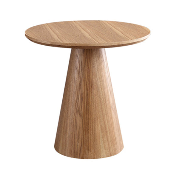 Solid Wood Brown Tone Dining Table Contemporary Pedestal Table for Dining Room Natural Without Chairs Clearhalo ' dining_table' 'Dining Tables & Seating' 'Dining Tables' 'furn' 'furn_dining_table' 'Furniture' 'furniture_dining_table' 'Kitchen & Dining Furniture' 'kitchen&dining_furn' 'kitchen' 'kitchen_dining_table' 3704410