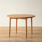 Round Dining Dinette Table Simplicity Style 4-foot Solid Wood Home Furniture Clearhalo ' dining_table' 'Dining Tables & Seating' 'Dining Tables' 'furn' 'furn_dining_table' 'Furniture' 'furniture_dining_table' 'Kitchen & Dining Furniture' 'kitchen&dining_furn' 'kitchen' 'kitchen_dining_table' 3704418