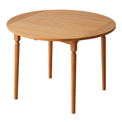 Round Dining Dinette Table Simplicity Style 4-foot Solid Wood Home Furniture Without Chairs Clearhalo ' dining_table' 'Dining Tables & Seating' 'Dining Tables' 'furn' 'furn_dining_table' 'Furniture' 'furniture_dining_table' 'Kitchen & Dining Furniture' 'kitchen&dining_furn' 'kitchen' 'kitchen_dining_table' 3704420