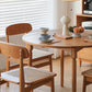Round Dining Dinette Table Simplicity Style 4-foot Solid Wood Home Furniture Clearhalo ' dining_table' 'Dining Tables & Seating' 'Dining Tables' 'furn' 'furn_dining_table' 'Furniture' 'furniture_dining_table' 'Kitchen & Dining Furniture' 'kitchen&dining_furn' 'kitchen' 'kitchen_dining_table' 3704421