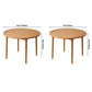 Round Dining Dinette Table Simplicity Style 4-foot Solid Wood Home Furniture Clearhalo ' dining_table' 'Dining Tables & Seating' 'Dining Tables' 'furn' 'furn_dining_table' 'Furniture' 'furniture_dining_table' 'Kitchen & Dining Furniture' 'kitchen&dining_furn' 'kitchen' 'kitchen_dining_table' 3704425