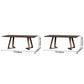 Contemporary Rectangle Dining Table Pine Solid Wood Table with Double Pedestal for Dining Room Clearhalo ' dining_table' 'Dining Tables & Seating' 'Dining Tables' 'furn' 'furn_dining_table' 'Furniture' 'furniture_dining_table' 'Kitchen & Dining Furniture' 'kitchen&dining_furn' 'kitchen' 'kitchen_dining_table' 3704433