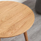 Contemporary Round Dining Table Oak Solid Wood Table with 3 Legs for Dining Room Clearhalo ' dining_table' 'Dining Tables & Seating' 'Dining Tables' 'furn' 'furn_dining_table' 'Furniture' 'furniture_dining_table' 'Kitchen & Dining Furniture' 'kitchen&dining_furn' 'kitchen' 'kitchen_dining_table' 3704504