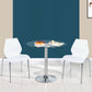 Modern Style Glass Kitchen Dining Table Round Table with Tulip Base for Home Use Clearhalo ' dining_table' 'Dining Tables & Seating' 'Dining Tables' 'furn' 'furn_dining_table' 'Furniture' 'furniture_dining_table' 'Kitchen & Dining Furniture' 'kitchen&dining_furn' 'kitchen' 'kitchen_dining_table' 3704537