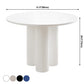 Modern Solid Wood Kitchen Dining Table Round Shape Standard Dining Table with 3 Legs Base Clearhalo ' dining_table' 'Dining Tables & Seating' 'Dining Tables' 'furn' 'furn_dining_table' 'Furniture' 'furniture_dining_table' 'Kitchen & Dining Furniture' 'kitchen&dining_furn' 'kitchen' 'kitchen_dining_table' 3704564