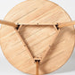 Solid Wood Tripod Base Dining Table Simplicity Style Round Dinette Table Clearhalo ' dining_table' 'Dining Tables & Seating' 'Dining Tables' 'furn' 'furn_dining_table' 'Furniture' 'furniture_dining_table' 'Kitchen & Dining Furniture' 'kitchen&dining_furn' 'kitchen' 'kitchen_dining_table' 3704568