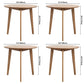 Contemporary Round Dining Room Table Oak Solid Wood Table for Home Use Clearhalo ' dining_table' 'Dining Tables & Seating' 'Dining Tables' 'furn' 'furn_dining_table' 'Furniture' 'furniture_dining_table' 'Kitchen & Dining Furniture' 'kitchen&dining_furn' 'kitchen' 'kitchen_dining_table' 3704637