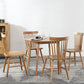 Contemporary Round Dining Room Table Oak Solid Wood Table for Home Use Clearhalo ' dining_table' 'Dining Tables & Seating' 'Dining Tables' 'furn' 'furn_dining_table' 'Furniture' 'furniture_dining_table' 'Kitchen & Dining Furniture' 'kitchen&dining_furn' 'kitchen' 'kitchen_dining_table' 3704641