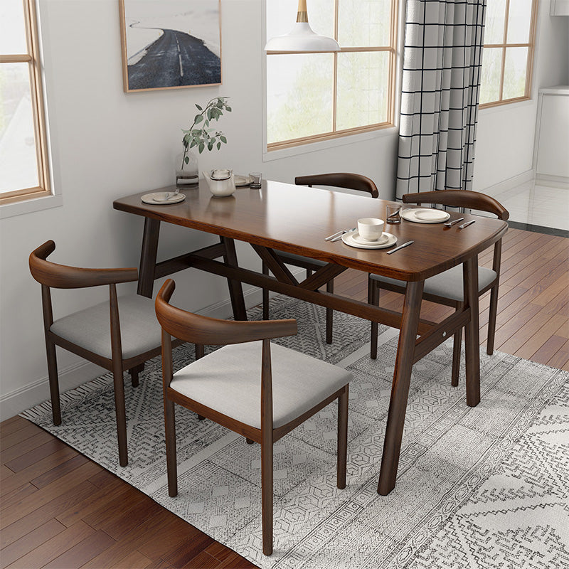 Contemporary Style Metal Chair Kitchen Dining Room Open Back Side Chairs Clearhalo ' kitchen&dining_furn' 'Dining Chairs' 'Dining Tables & Seating' 'dining_chair' 'furn' 'furn_dining_chair' 'Furniture' 'furniture_dining_chair' 'Kitchen & Dining Furniture' 'kitchen' 3704705