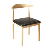 Contemporary Style Metal Chair Kitchen Dining Room Open Back Side Chairs Clearhalo ' kitchen&dining_furn' 'Dining Chairs' 'Dining Tables & Seating' 'dining_chair' 'furn' 'furn_dining_chair' 'Furniture' 'furniture_dining_chair' 'Kitchen & Dining Furniture' 'kitchen' 3704711