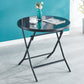 Modern Style Glass Kitchen Dining Table Black Table with Black Frame for Home Clearhalo ' dining_table' 'Dining Tables & Seating' 'Dining Tables' 'furn' 'furn_dining_table' 'Furniture' 'furniture_dining_table' 'Kitchen & Dining Furniture' 'kitchen&dining_furn' 'kitchen' 'kitchen_dining_table' 3704818