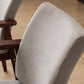 Contemporary Rubberwood Solid Back Arm Chair Matte Finish Wood Dining Chair with Natural Legs Clearhalo ' kitchen&dining_furn' 'Dining Chairs' 'Dining Tables & Seating' 'dining_chair' 'furn' 'furn_dining_chair' 'Furniture' 'furniture_dining_chair' 'Kitchen & Dining Furniture' 'kitchen' 3704839