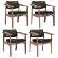 Traditional Style Rubber Wood Chairs Open Back Side Kitchen Dining Chair Dark Army Green 4 Piece Set Clearhalo ' kitchen&dining_furn' 'Dining Chairs' 'Dining Tables & Seating' 'dining_chair' 'furn' 'furn_dining_chair' 'Furniture' 'furniture_dining_chair' 'Kitchen & Dining Furniture' 'kitchen' 3704924