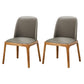 Scandinavian Style Wood Dining Chairs Dining Room Solid Back Armless Chair Light Gray 2 Piece Set Clearhalo ' kitchen&dining_furn' 'Dining Chairs' 'Dining Tables & Seating' 'dining_chair' 'furn' 'furn_dining_chair' 'Furniture' 'furniture_dining_chair' 'Kitchen & Dining Furniture' 'kitchen' 3704957
