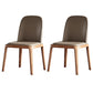 Scandinavian Style Wood Dining Chairs Dining Room Solid Back Armless Chair Khaki 2 Piece Set Clearhalo ' kitchen&dining_furn' 'Dining Chairs' 'Dining Tables & Seating' 'dining_chair' 'furn' 'furn_dining_chair' 'Furniture' 'furniture_dining_chair' 'Kitchen & Dining Furniture' 'kitchen' 3704963