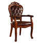 Victorian Style Wood Indoor Open Back Dining Side Chair of 24'' Wide Dining Chair Clearhalo ' kitchen&dining_furn' 'Dining Chairs' 'Dining Tables & Seating' 'dining_chair' 'furn' 'furn_dining_chair' 'Furniture' 'furniture_dining_chair' 'Kitchen & Dining Furniture' 'kitchen' 3705070