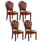 Wood Victorian Style Dining Chair Open Back Dining Side Chair for Home Tan 4 Piece Set Clearhalo ' kitchen&dining_furn' 'Dining Chairs' 'Dining Tables & Seating' 'dining_chair' 'furn' 'furn_dining_chair' 'Furniture' 'furniture_dining_chair' 'Kitchen & Dining Furniture' 'kitchen' 3705112